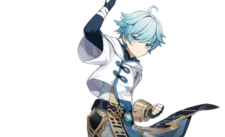 原神重云半身图