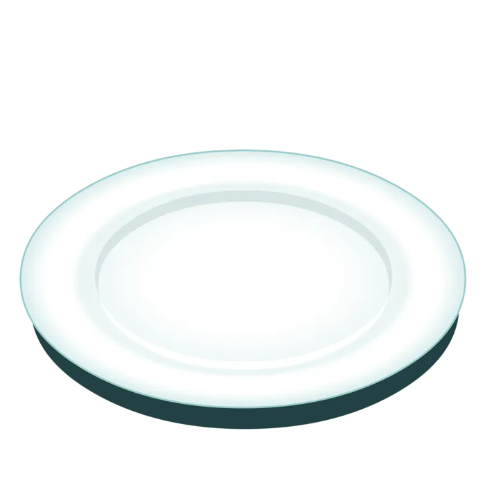 白色盘子素材ai矢量模版下载