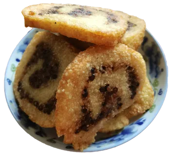 四川雅安天全小吃红豆糯米馍馍油干儿花椒味高清实拍摄影素材免抠元素