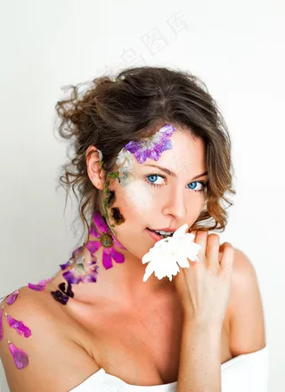 美妆美女头像图片