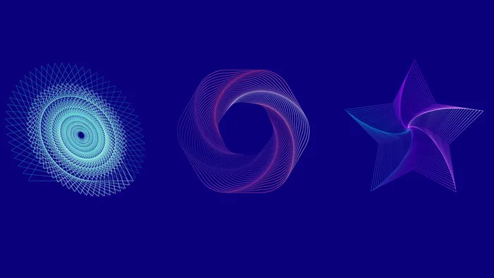 科技创意图形ai矢量模版下载