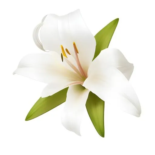 百合花免抠(2048x2048)