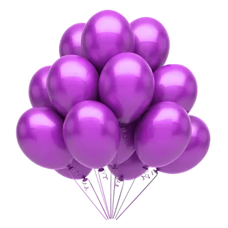 气球紫色气球免抠图