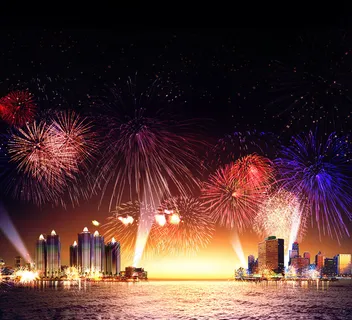绚丽城市烟花 绚丽城市烟花