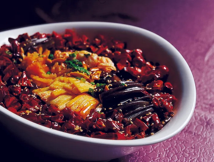 1009CS-0148菊花毛血旺