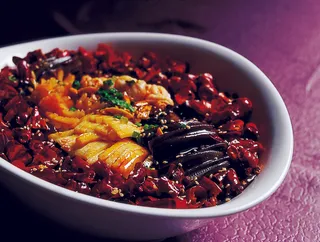 1009CS-0148菊花毛血旺