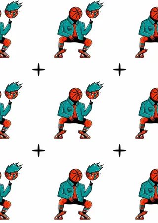 街头篮球湖蓝色