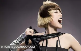 时尚美发造型写真美女图片