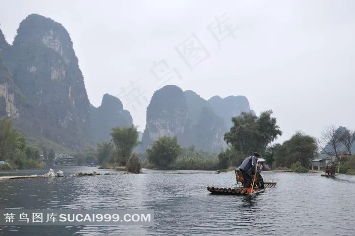 广西桂林阳朔风景素材
