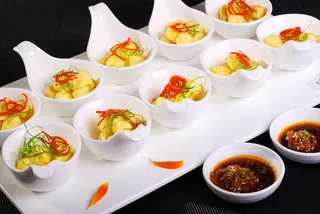 和味汁捞合成奶豆腐