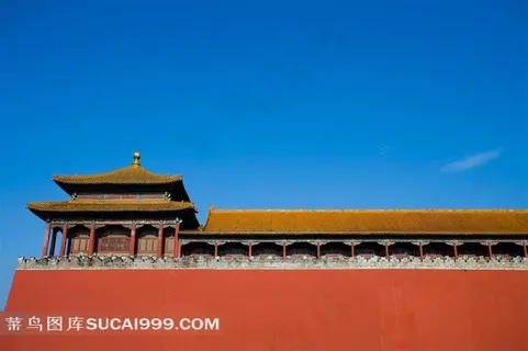 北京故宫午门传统建筑