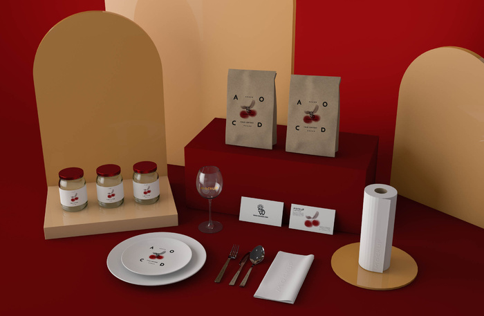 包装智能贴图样机VI效果PSD素材