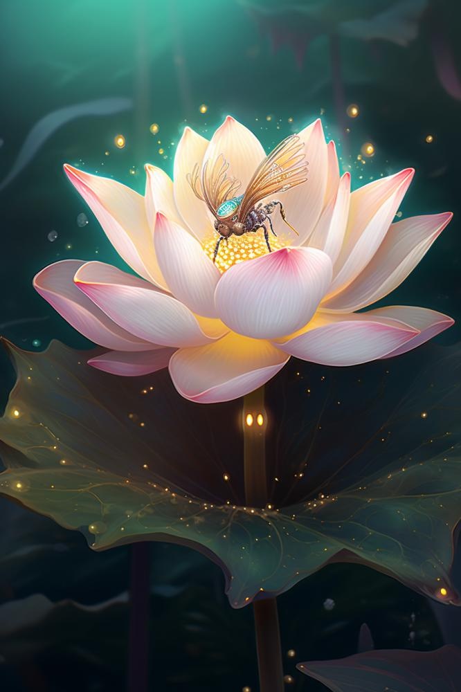 荷花绽放图(896x1344)