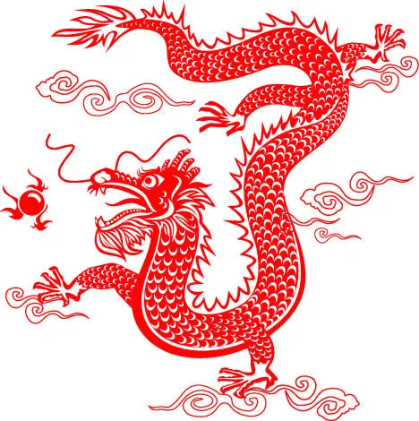 传统中国风古典宫廷龙凤吉祥喜庆图案图腾纹样矢量图设计素材eps,ai矢量模版下载