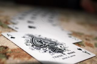 扑克牌黑桃A图片