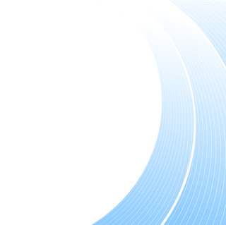 蓝色弧形线弯曲科技kv主视觉