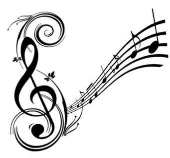 音乐笔记 PNG免抠(341x318)