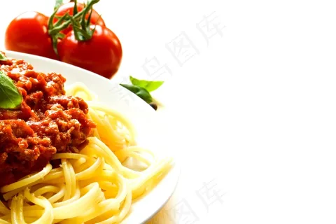 西餐意大利面美食图片