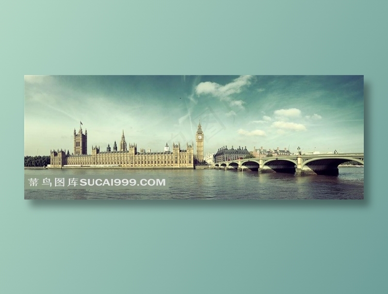 美丽伦敦城市建筑风景高清摄影图片