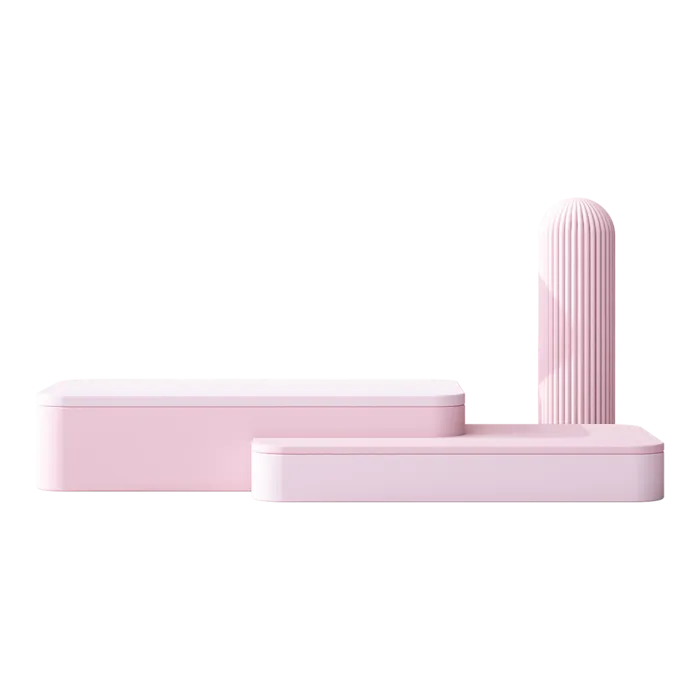 3D展台素材免扣产品展示台PNG