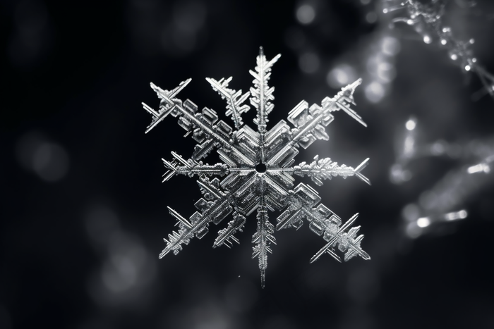 雪花白雪冬天摄影图(4032x2688)
