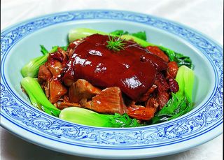 川菜湘菜高清菜谱 四宝扣香肘