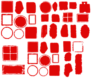 红色印章免扣素材