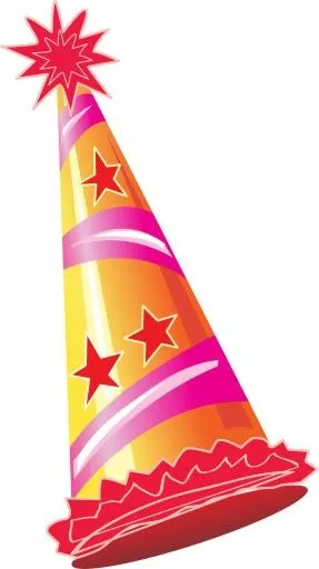 派对生日帽 PNG免抠(1101x1959)