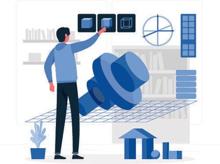 扁平化人物场景办公互联网等距ai矢量设计网页海报UI素材插画