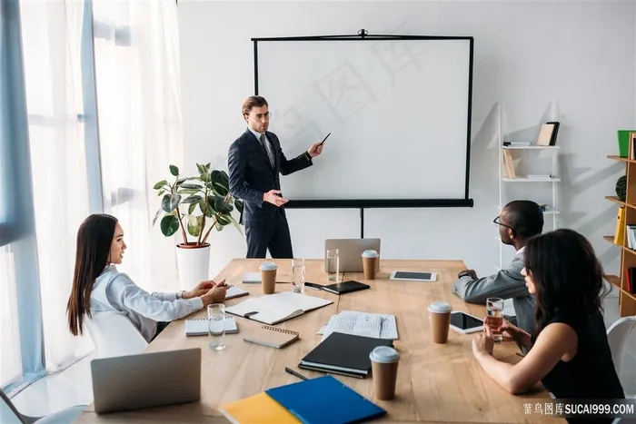 公司会议课程演示图片
