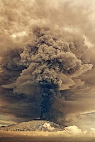 爆炸 奇景 奇观 美景 雾霾 烟雾 雾 爆破