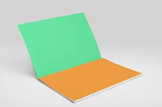 画册样机书籍贴图效果