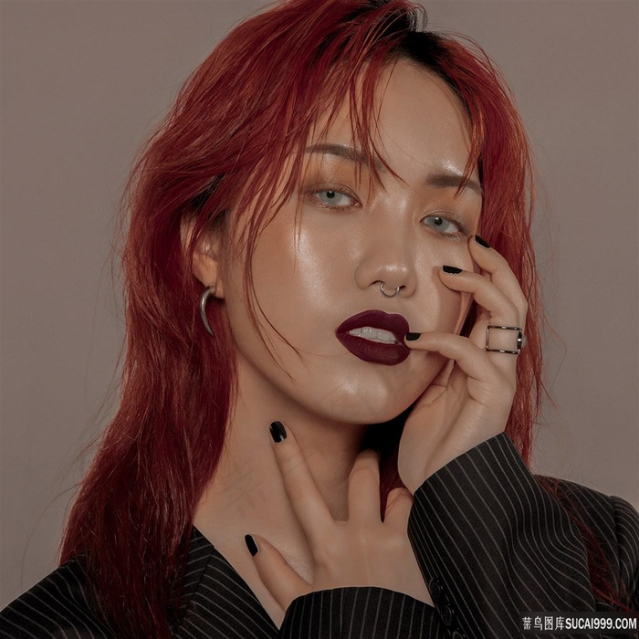 化妆品模特美容