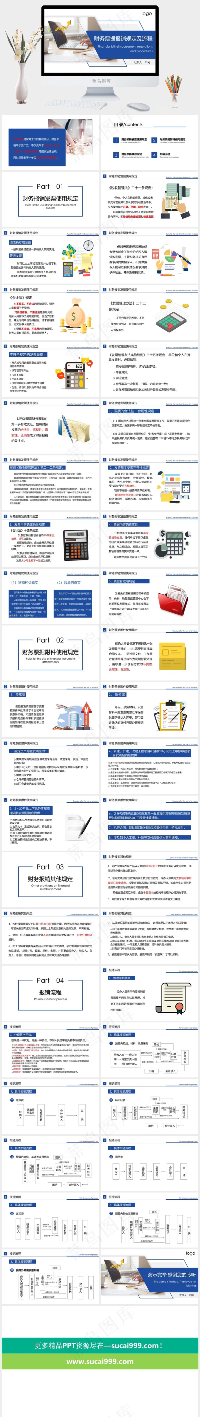 财务会计PPT模板ppt模版