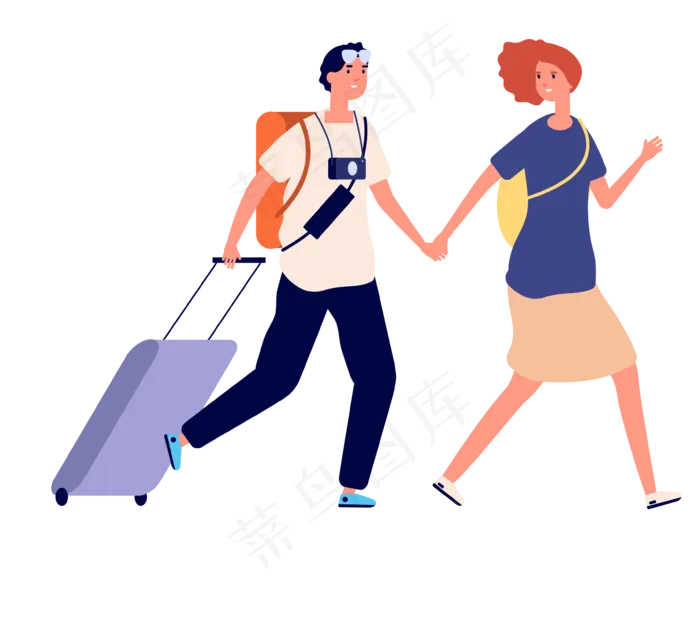 出游免扣元素psd模版下载