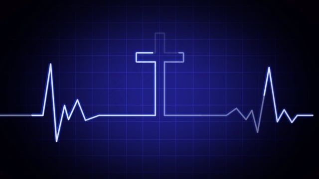 耶稣, 基督, 上帝, 圣, 精神, 心, 监视器, 医院