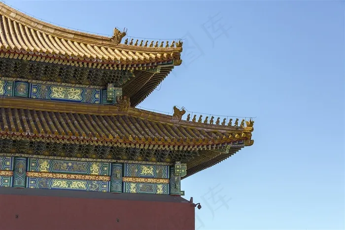 北京故宫五脊六兽高清图片