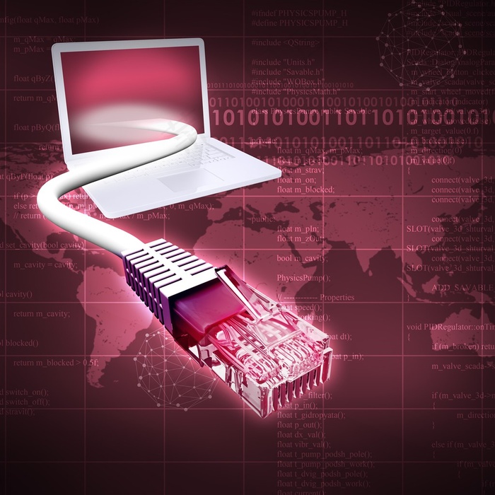 粉色笔记本电脑