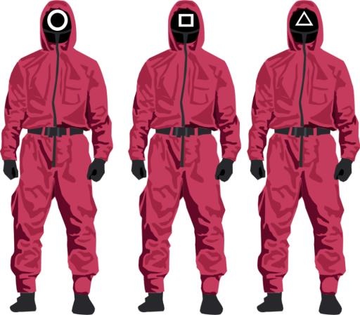 鱿鱼游戏守卫 PNG免抠