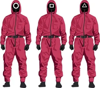 鱿鱼游戏守卫 PNG免抠