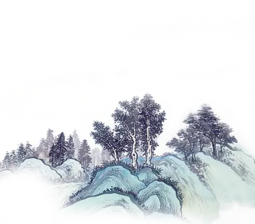 山水画素材中国风水墨画素材元素中国画 山水画素材中国风水墨画素材元素中国画