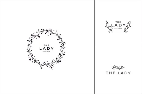 手绘标志LOGO素材