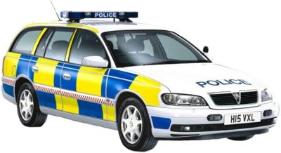 警车 PNG免抠(400x218)