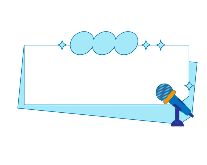 对话说话标题框背景 