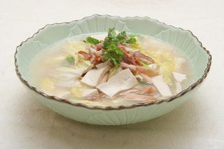 酥肉白菜老豆腐22元元