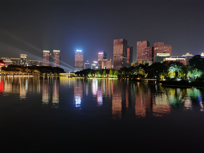 千灯湖夜景