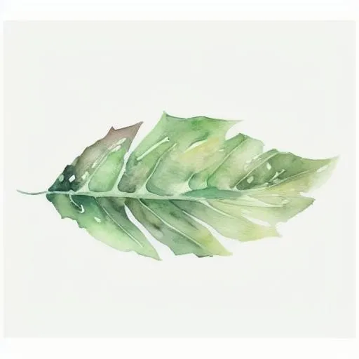 一片叶子png免抠(2048x2048)