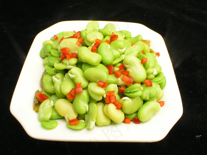 1464酸椒拌蚕豆df