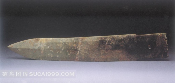 精美古玉刀高清素材