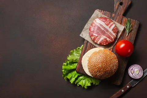 汉堡美食元素 汉堡美食元素